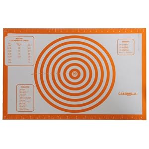 Casabella 24 x 16 Inch Silicone Baking Pastry Mat by Casabella