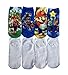 Gillbro Super Mario Ankle Socks 4 Pack