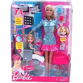 Barbie I Can Be Dentist Playset With Kelly Doll Toy By Mattel R4301 by Barbie I Can Be... Dentist