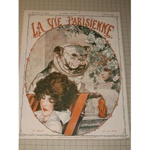 Mai 1920 La Vie Parisienne Magazine: Colette - La Belle Et La Belle - Herouard