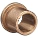 Bunting Bearings EF121618 3/4" Bore x 1" OD x 1 1/8" Length 1 1/4" Flange OD x 3/16" Flange Thickness Powdered Metal SAE 841 Flanged Bearings