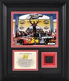 Mounted Memories Jeff Gordon Aarons 499 Framed Photo w/ Piece of Race Used Tire