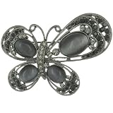 Vintage Asymetrical Butterfly Brooches And Pins