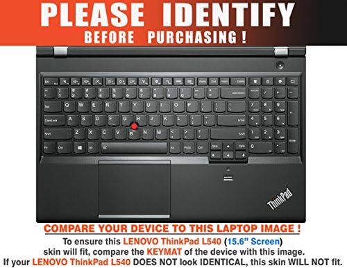 Decalrus - Protective Decal Skin skins Sticker for Lenovo Thinkpad L540 15.6" screen case cover wrap ThinkpadL540_TOP2PCS-48