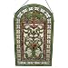 Tiffany Style Regency Floral Window Panel