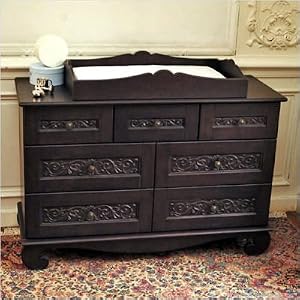 Chelsea Changing Table in Espresso Brown