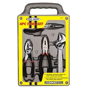 KR Tools 10145 Pro Series Jobmates 4-Piece Tool Set by KR Tools