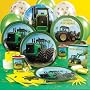 Party Supplies - John Deere Party Supplies - Deluxe Pack