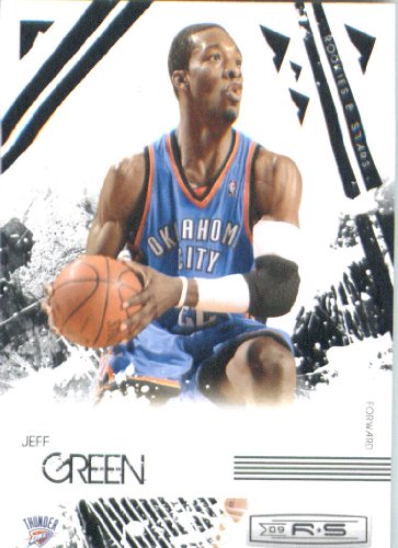 2009 /10 Leaf Rookies & Stars Basketball Card # 67 Jeff Green Oklahoma City Thunder Mint Condition- Shipped In Protective ScrewDown Display Case!