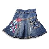 575 Denim - Girls Denim Skirt, Blue