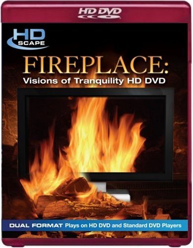Fireplace: Visions of Tranquility (HD DVD + DVD) by HDScape [HD DVD]