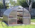 Riga IVS Backyard Garden Greenhouse with 10mm Thick Double Polycarbonate Panels