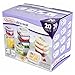 Sterilite Ultra-Seal Plastic Food Storage 20 Piece Stacking Set