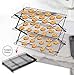 3-Tier Collapsible Cooling Rack Expandable & Collapsible Cookie Cooling Wire Rack Baking Rack Foldable Cooling Racks For Baking Premium Quality And Sturdy Legs Ideal For Baking Supplies