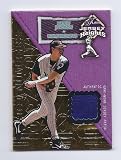 2002 Flair Jersey Heights Game Used Patch Randy Johnson Arizona Diamondbacks #'ed to 100