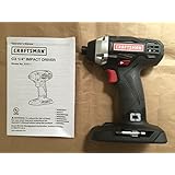Craftsman C3 19.2 Volt 1/4 Inch Impact Driver Model 5727.1 (Bare Tool, No Battery or Charger Included) Bulk Packaged