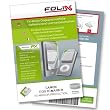 FoliX FX-MIRROR Stylish screen protector for Canon EOS 1D Mark III / Mark3 Mark-3 - Fully mirrored screen protection!