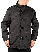 Sportier Men's Wool-Blend Toggle Coat