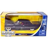 1963 Cadillac 2-Door Coupe Hard Top 1:24 Scale (black) by Jada%3A 1 24 Scale