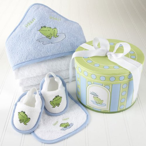 Finley the Frog Four-Piece Gift Set