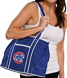 Chicago Cubs Bradley Canvas Tote Bag by Concept One - Royal One Size