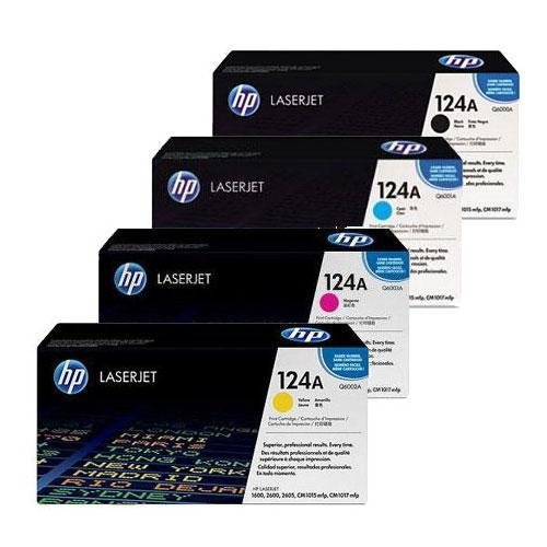 Toner Eagle Brand Compatible Set of Four Toner Cartridges For Use In Hewlett Packard Color Laserjet