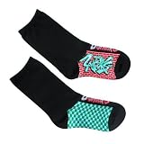 Blue Graffiti - Checkers Socks - Kids