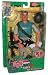 GI JOE vs. Cobra Year 2003 Exclusive Spy Troops Series 11 Inch Tall Soldier Action Figure - Sgt. Airborne with Shoulder Sling, Camo Pants, Rappel Harness, Rope, Helmet, Goggles, M4 Machine Gun and Boots