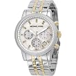 Michael Kors Watches Two-Tone Chronograph with Stones