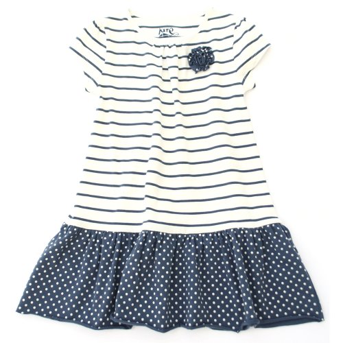Buy Kite Kids Girls' Nautical Spot and Stripe Dress Buy Kite Kids Girls' Nautical Spot and Stripe Dress