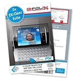 Produkt-Bild: 2 x atFoliX FX-Clear Displayschutzfolie f&uuml;r Sony-Ericsson Xperia X10 mini pro / X-10-minipro - Displayschutz kristallklar! H&ouml;chste Qualit&auml;t - Made in Germany!