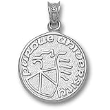 Purdue University Seal 5/8 Pendant (Silver)