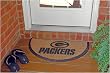 Green Bay Packers Memory Company Team Half Moon Doormat NFL Football Fan Shop Sports Team Merchandise
