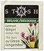 Stash Tea Organic Lemon Ginger Herbal Tea, Box of 100 Tea Bags (Packaging May Vary)