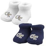Georgia Tech Yellow Jackets Infant 2-Pack Bootie Socks