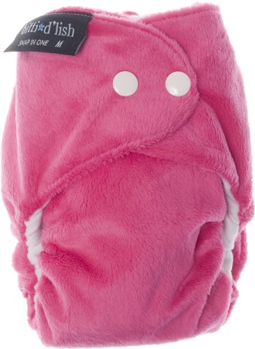 Imagen principal de Itti Bitti Bitti D'lish Snap in One - Pañal lavable (talla L), color fucsia