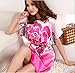 Demarkt Women's Flower Pattern Nightgowns Pajamas Sleepwear Bathrobes