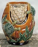 Turtles and Cattails Tabletop Water Fountain