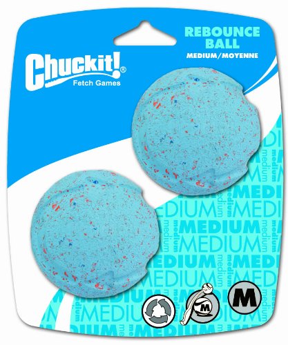 Chuckit! Rebounce Ball Medium 2.5-inch, 2 pack
