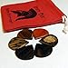 Exotic Wood Guitar Picks Variety 5 Pack, JazzIII Style , Precision Crafted Luxury Wooden Plectrums by IRON AGE