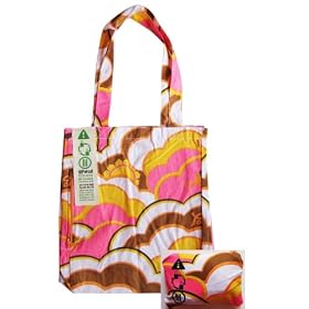 retro green bag