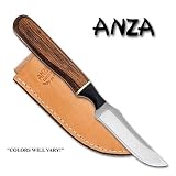 Anza Model NK Skinner Knife w  Sheath by 