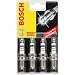 Bosch 0242222804 Z�ndkerze Super 4 FR91X - KSN 520  - 4er Set