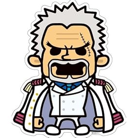 ワンピース×PansonWorks《ガープ》Bigステッカー☆キャラクターグッズ通販☆