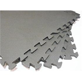 Click here to buy 48 Square Feet ( 12 tiles + borders) 'We Sell Mats' Light Gray 2' x 2' x 3 8 Anti-Fatigue....