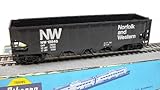 Athearn HO Gauge Norfolk & Western 40' 4 Bay Hopper #12845 (With Opening Bay Doors)