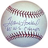 Frank Howard Autographed Baseball with 1963 WS Champs Inscription