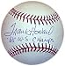 Frank Howard Autographed Baseball with 1963 WS Champs Inscription