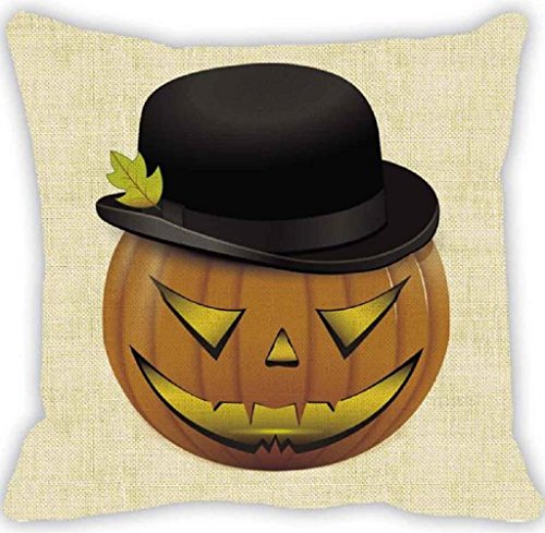 Home Decor Pillow, Gillberry Halloween Pumpkin Square Pillow Cover Cushion Case Pillowcase Zipper Closure