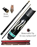Black Wave Designer Pool Table Stick